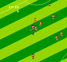 Moero!! Pro Soccer (Japan) In game screenshot